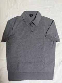 ウォッシャブルニットポロセーター　UNIQLO ユニクロ