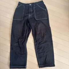 XLARGE ブラック ワークパンツ