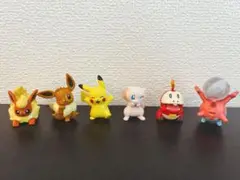 【値下げ】ポケモン びっくらたまご　フィギュアセット 5体+ガチャ　サニーゴ1体