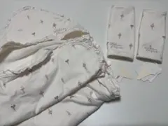 新品タグ付き　ジェラートピケ　おくるみ　ブランケット　抱っこ紐カバー　セット