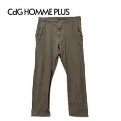 07AW CdG Homme Plus マイウェイ期 ポリ縮 縮絨 パンツ Lのサムネイル