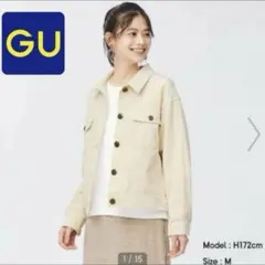 ✨️GU✨️コーデュロイショートジャケット ショート丈 コーデュロイジャケット