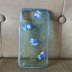 ポッチャマ 透明 ケース　水色クリア iphone13 ポケモン