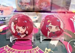 【ひみつのアイプリ プリパラ プリチャン プリプリライブ】缶バッジ　一条寺さくら