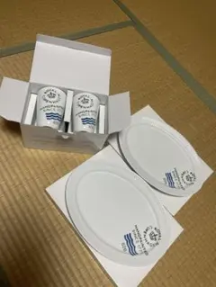 コペンハーゲン ペアボウル プレート 4個セット パステルカラー ブルー
