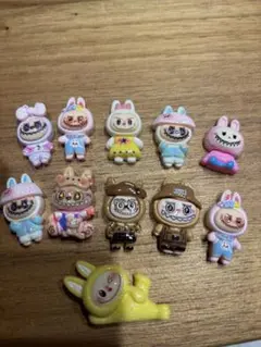 ラブブデコレーションパーツ 11個セット