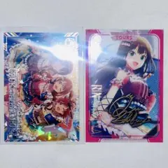 島村卯月　藤田ことね　如月千早　SSR 3枚　ツアマス　学マス 島村卯月 藤田ことね 如月千早 SSR 3枚 ツアマス 学マス