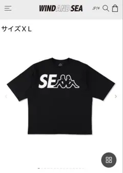 新品未使用L】KAPPA x WIND AND SEA Tシャツ ネイビー - メルカリ