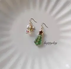 Xmasフックピアス