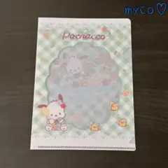 サンリオキャラクターズ ポチャッコ ミニクリアファイル