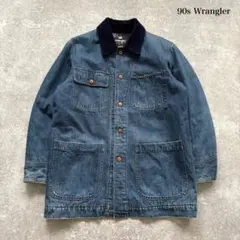 ラングラー デニムカバーオール ブランケット付 ラングラー デニムカバーオール・ブランケットライニング/サイズ表記40