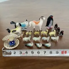 ガラス細工 ミニチュア 動物 まとめ売り インテリア - メルカリ