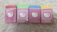 ハローキティ 消しゴム 4個セット
