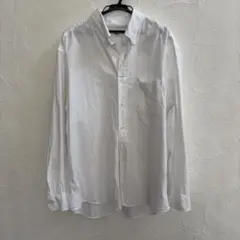 ボタンダウンシャツ UNIQLO オックスフォードシャツ　白シャツ