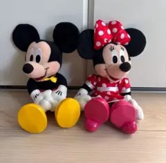 【新品未使用】電報 ミッキーマウス ミニーマウス ぬいぐるみ