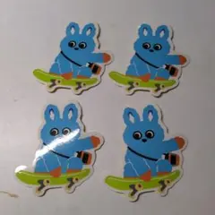 もころん　ステッカー　４枚