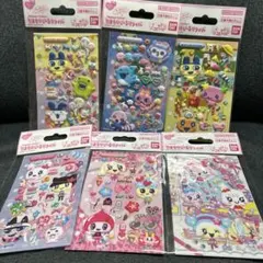 新品 国内正規品 たまもりしーる ぷっくりシール リフィル 全6種セット