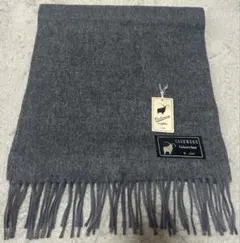 新品未使用‼️グレー カシミヤブレンド マフラー 日本製