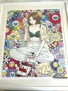 村上隆 × 江口寿史 famicom 100枚限定 版画 3月3日(月) 12時よりWEBショップにて、江口寿史・村上隆
