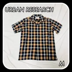 【極美品】URBAN RESEARCH チェックシャツ　カジュアルシャツ　M