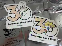 トゲピー トゲチック 30周年記念 ステッカー セット