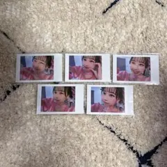に*じ様 松本かれん プリントチェキ 5枚コンプセット - メルカリ