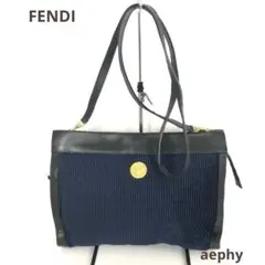 FENDI フェンディ ショルダーバッグ ブルー レディース ブランド 中古 鞄