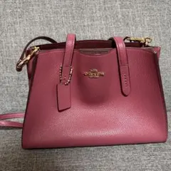 coach レザー ショルダーバッグ
