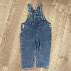 kokokids デニムオーバーオール Mサイズ