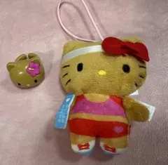 日焼けキティ　マスコット　リング　セット