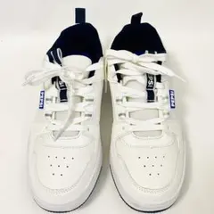 PEPSI ペプシ メンズ スニーカー 25.5cm ホワイト ネイビー 美品