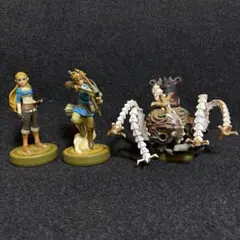 amiibo ゼルダの伝説 3体セット ブレス オブ ザ ワイルド リンク