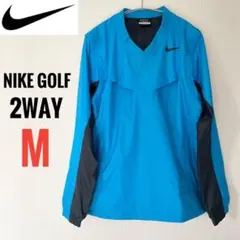 【美品】ナイキ　ナイロン　ジャケット　2way 切替機能付き