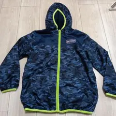OUTDOOR PRODUCTS カモフラ柄 フード付きジャケット 130のサムネイル