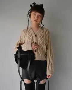 tanakadaisuke heart knit bag ジャンク品のサムネイル