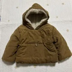 韓国服　ブラウン とんがり帽子付きアウター