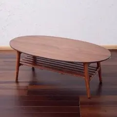 Walnut Antique Feeling Center Table