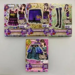 アイカツカード 紫吹蘭　スパイシーアゲハセット