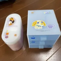 犬のキャラクター収納ボックス