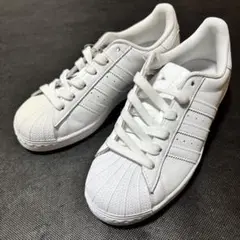 未使用 23cm adidas SUPERSTAR EG4960 ホワイト