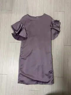URBAN RESEARCH ワンピース 結婚式 パーティー フリル袖