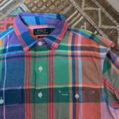 Polo Ralph Lauren 半袖チェックシャツ