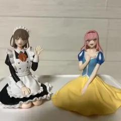 アオのハコ　 鹿野千夏 蝶野雛 ちょこのせ フィギュア 2体セット