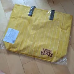 【未使用】福岡ソフトバンクホークス トートバッグ　　　みずほプレミアムシート