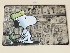 スヌーピー PEANUTS ブリキ看板 インテリア