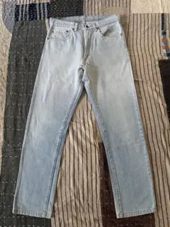 83年製 32×32 levi's 505 黒カン 内股シングル vtg デニム