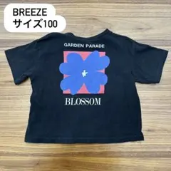 【本日のみ値下げ‼️】BREEZE バックプリント お花 100