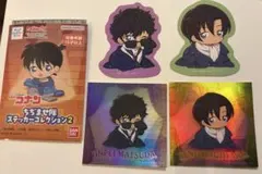 名探偵コナン ちぢませ隊ステッカーコレクション2 萩原研二＆松田陣平