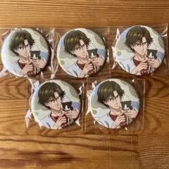 新テニスの王子様 くつろぎタイム 缶バッジ 手塚 5点セット