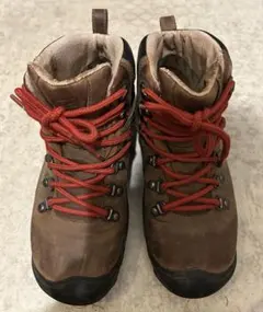 Keen登山靴 ブラウン レザー 24.5cm